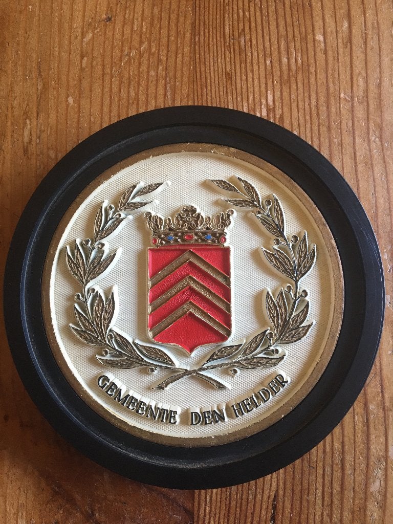 wapenschildje- Gemeente Den Helder, Ophalen of Verzenden, Overige soorten, Nederland, Embleem of Badge