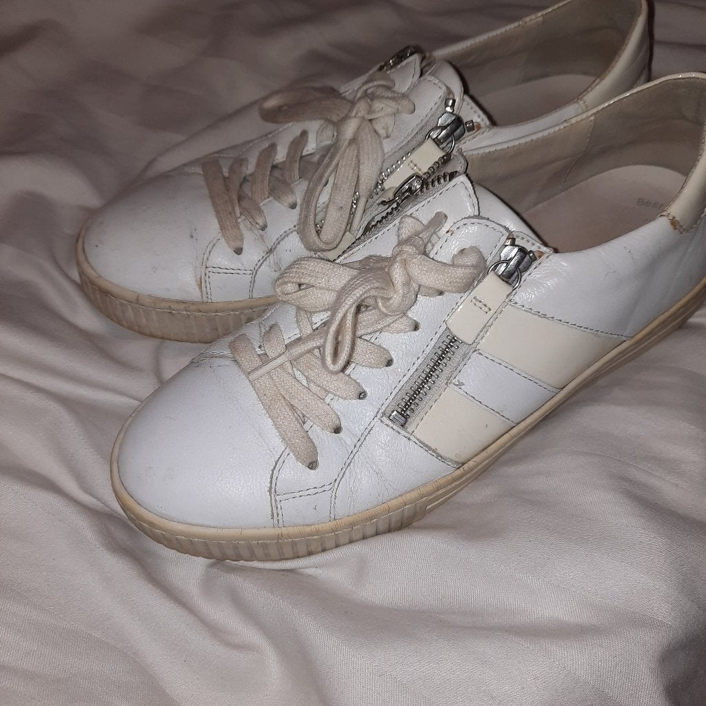 Gabor gympen 6 maat 39 wit, Verzenden, Wit, Gabor, Sneakers of Gympen