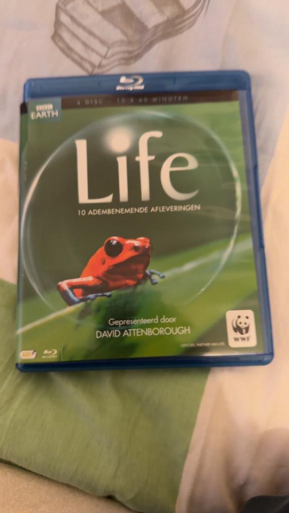 Bbc life on earth blu-ray, Ophalen of Verzenden, Zo goed als nieuw, Documentaire en Educatief