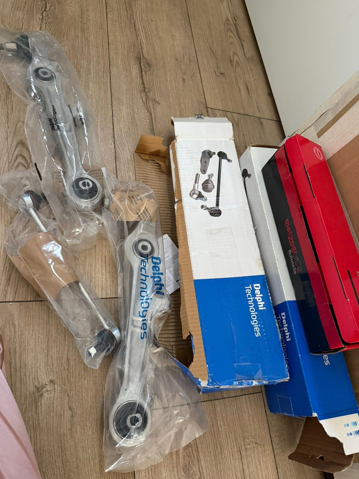 Delphi draagarmen & stang/koppelstang, Ophalen, Nieuw