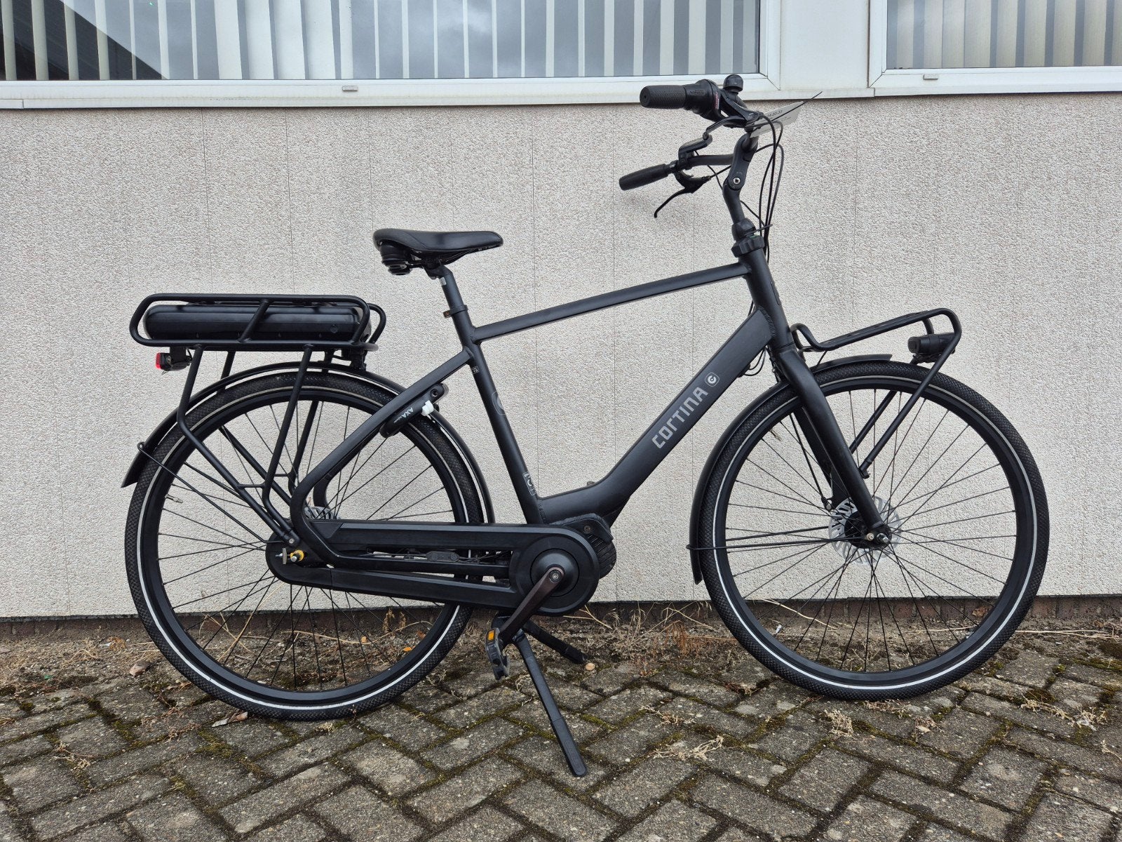 Cortina E-Common 7v MM Elektrische fiets (slechts 2964 km), Fietsen en Brommers, Elektrische fietsen, Ophalen, 7202 BZ, H.G.Bicicletta