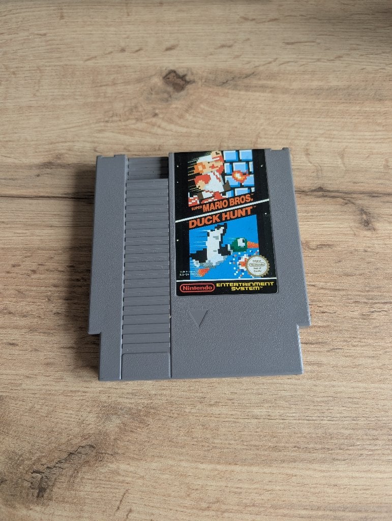 Super mario bros / duck hunt NES, Spelcomputers en Games, Games | Nintendo NES, Zo goed als nieuw, Avontuur en Actie, 1 speler
