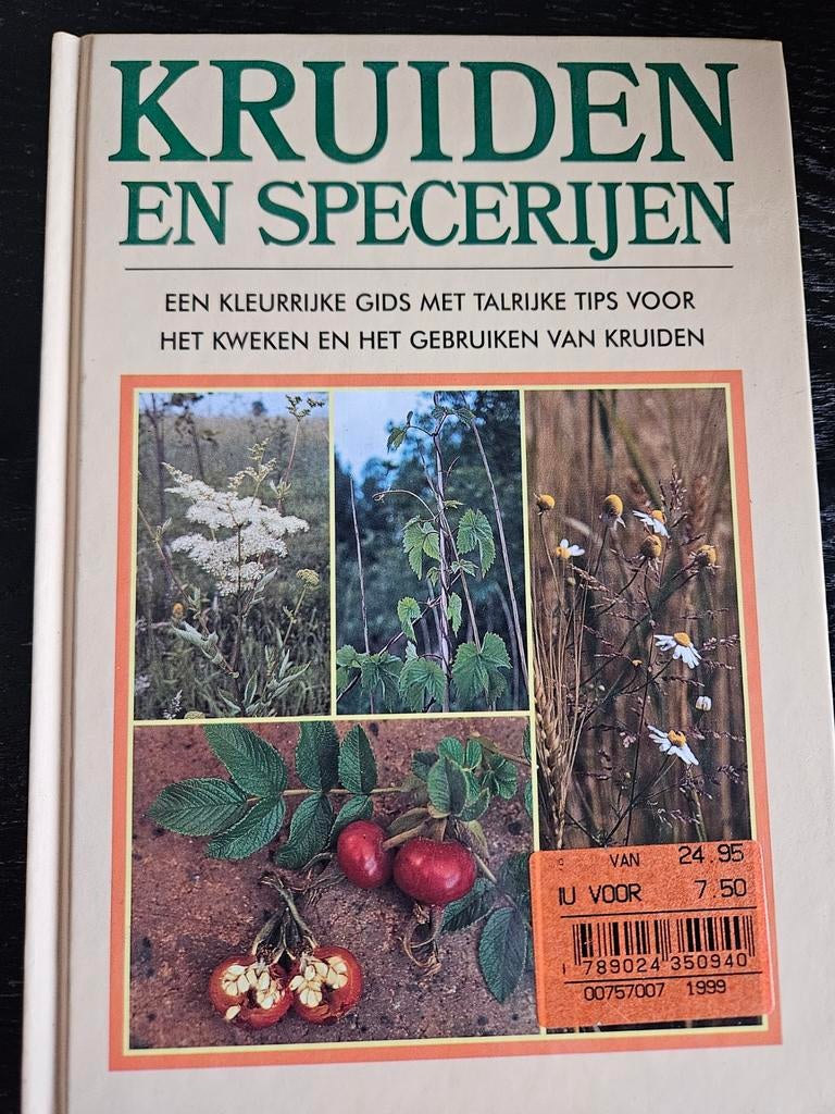 Kruiden en Specerijen kookboek, Boeken, Ophalen of Verzenden
