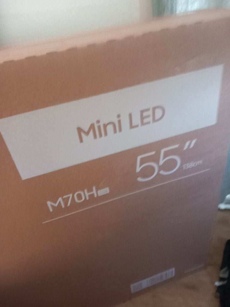 Samsung Mini LED M70H 55 inch TV - Nieuw in doos, Ophalen, LED, 50 Hz, Nieuw
