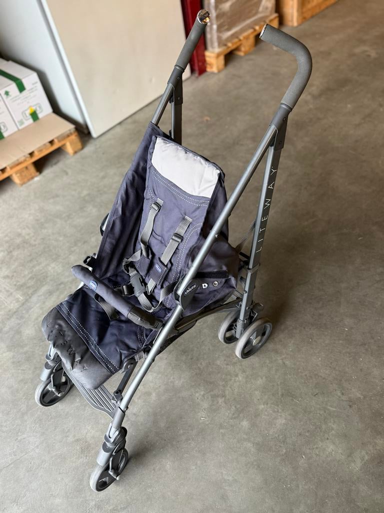 Chicco Lite Way Buggy - Compact en Handig, Ophalen, Gebruikt, Overige merken, Verstelbare rugleuning