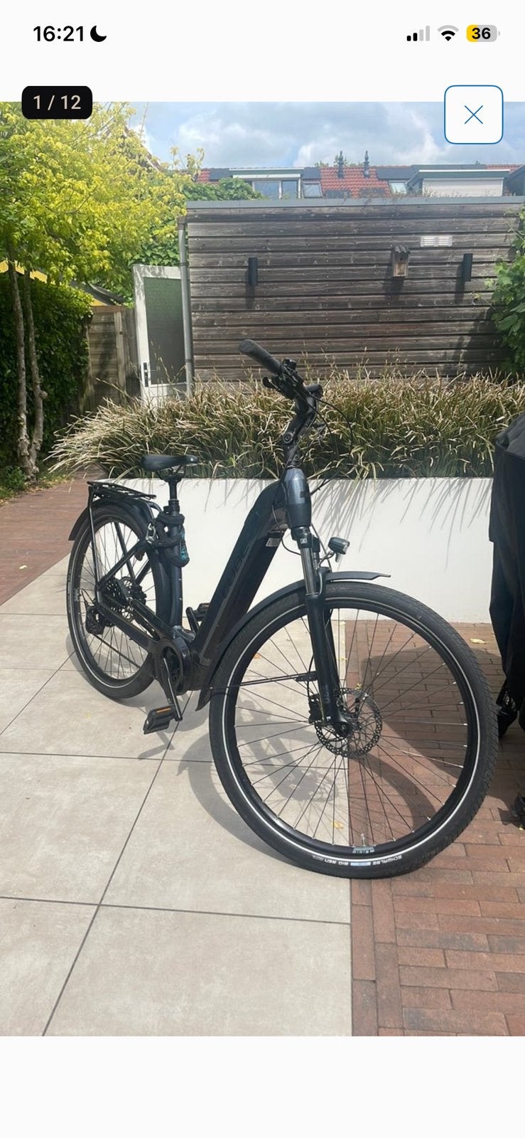 CUBE ELEKTRISCHE FIETS, Ophalen, Gebruikt, 50 km per accu of meer, Cube