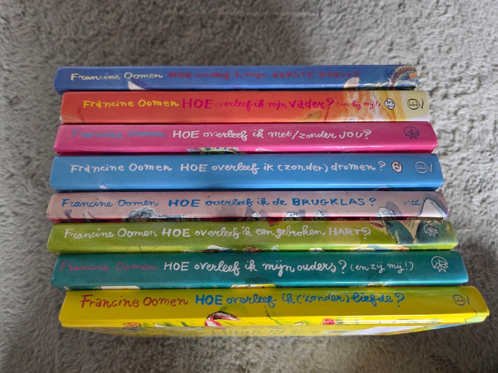Hoe overleef ik boeken van Francine Oomen, Ophalen, Gelezen