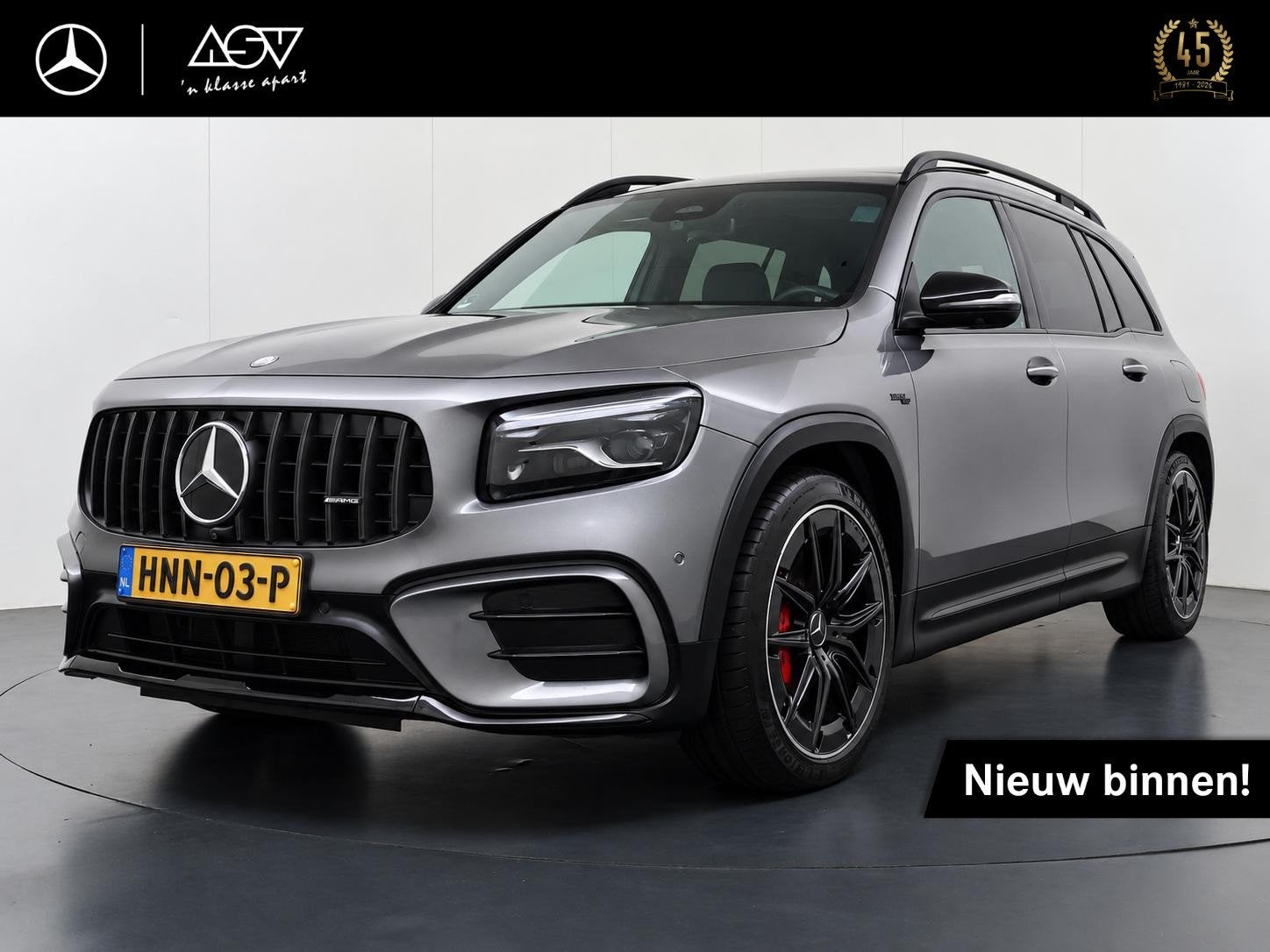 Mercedes-Benz GLB AMG 35 4MATIC | Panorama - Schuifdak | Mem, Auto's, Automaat, Stof, 4 cilinders, 11 km/l