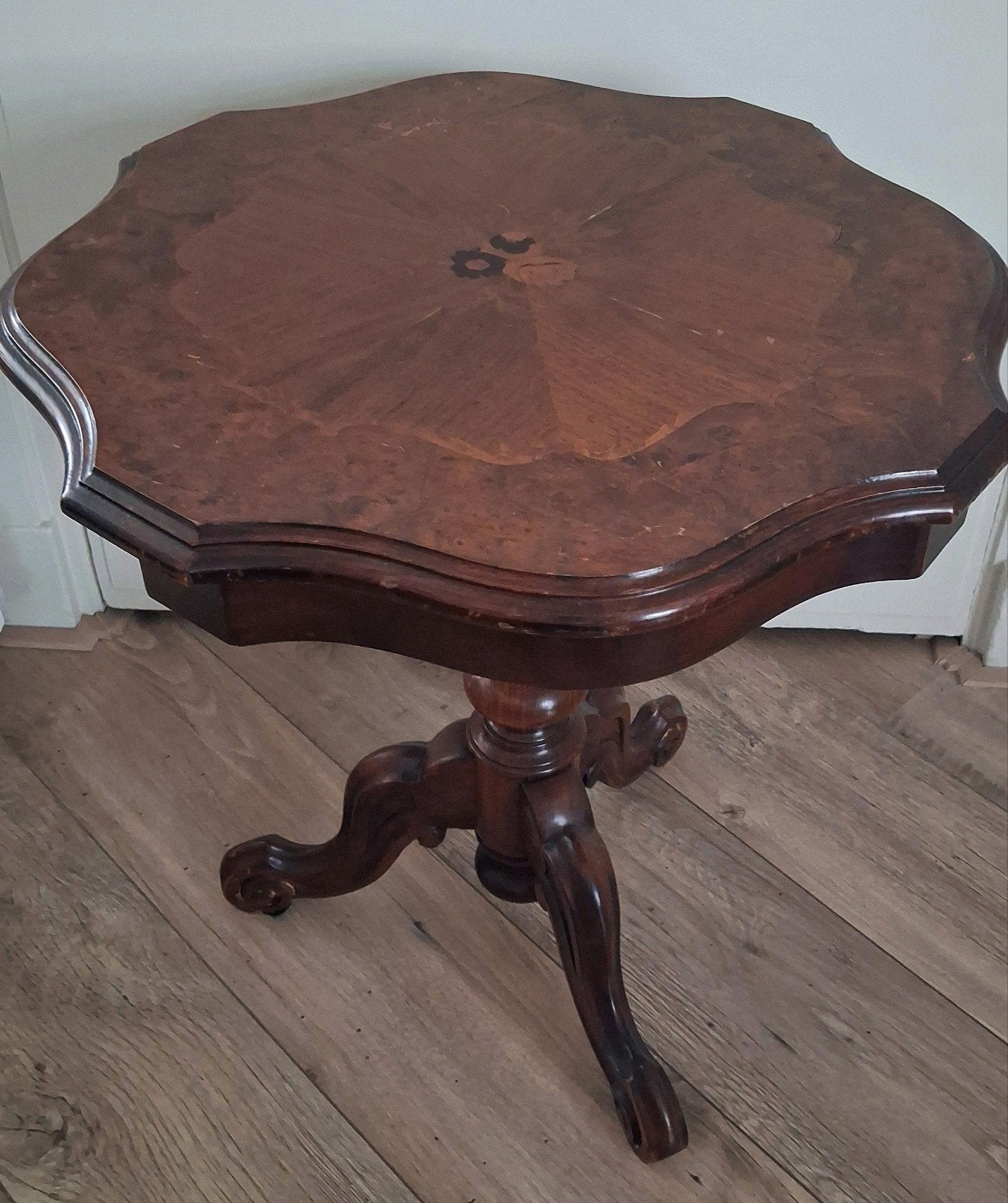 Mahonie/Biedermeier/Bloementafel/Plantentafel, Ophalen of Verzenden