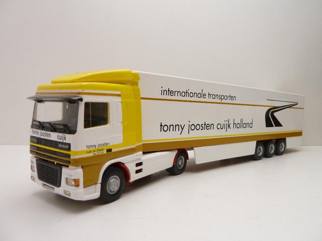 DAF XF  ''' Tonny Joosten Cuyk  ''  Lion Car, Ophalen of Verzenden, Zo goed als nieuw, Bus of Vrachtwagen, Lion Toys
