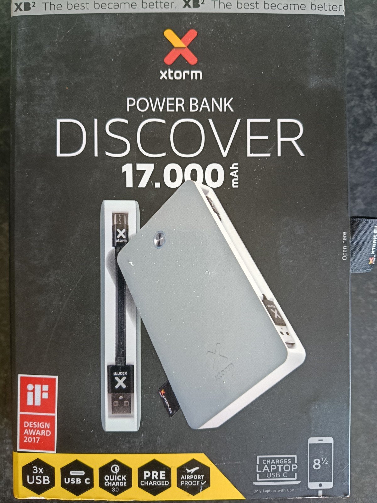 Xtorm Discover 17.000 powerbank nieuw in doos, Ophalen of Verzenden, Nieuw, Xtorm