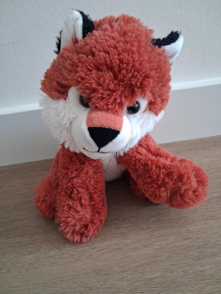 Knuffe vos Hema vosje zacht 20 cm L1517, Ophalen of Verzenden, Zo goed als nieuw, Overige typen