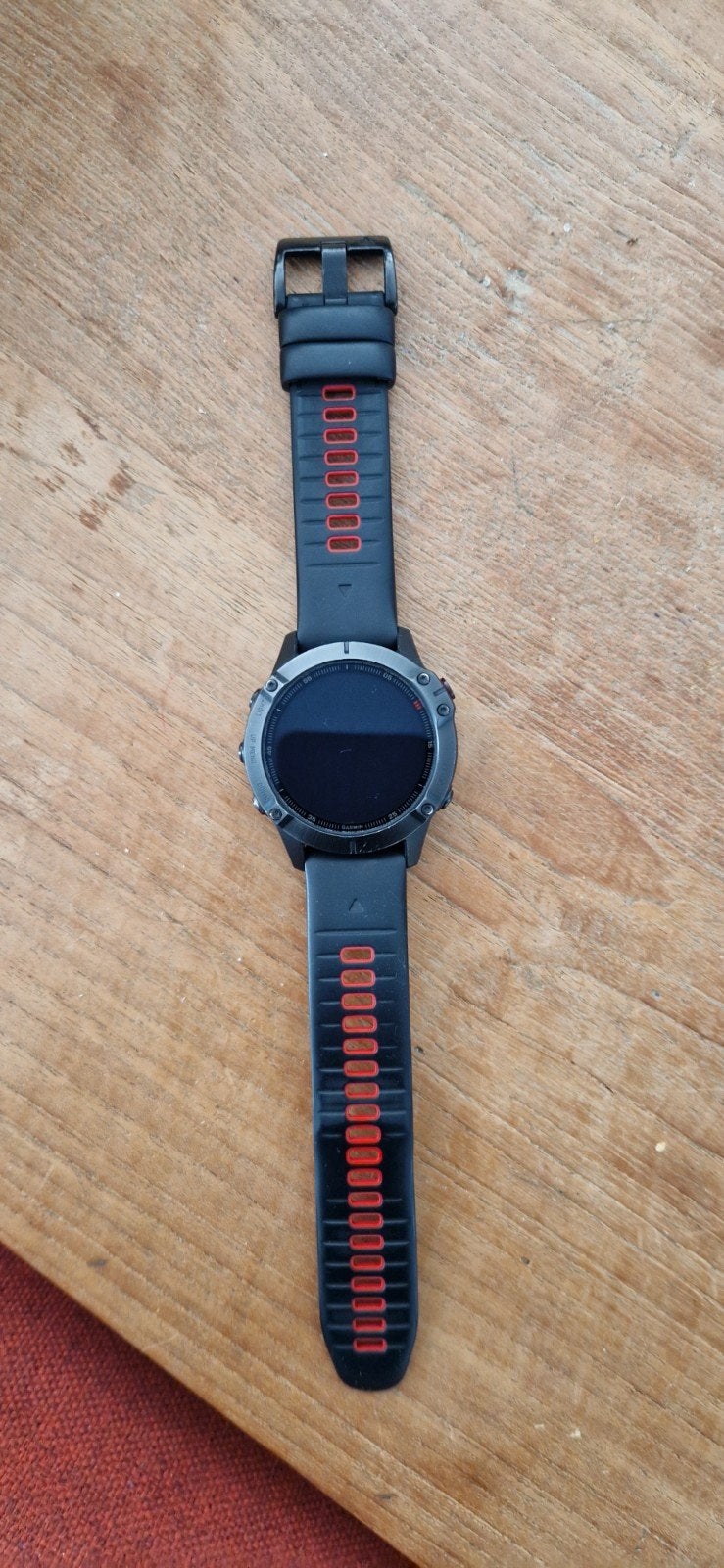 Garmin Fenix 6 Pro GPS Smartwatch 47mm - Zo goed als nieuw, Sieraden, Tassen en Uiterlijk, Ophalen, Zwart, Zo goed als nieuw, Android