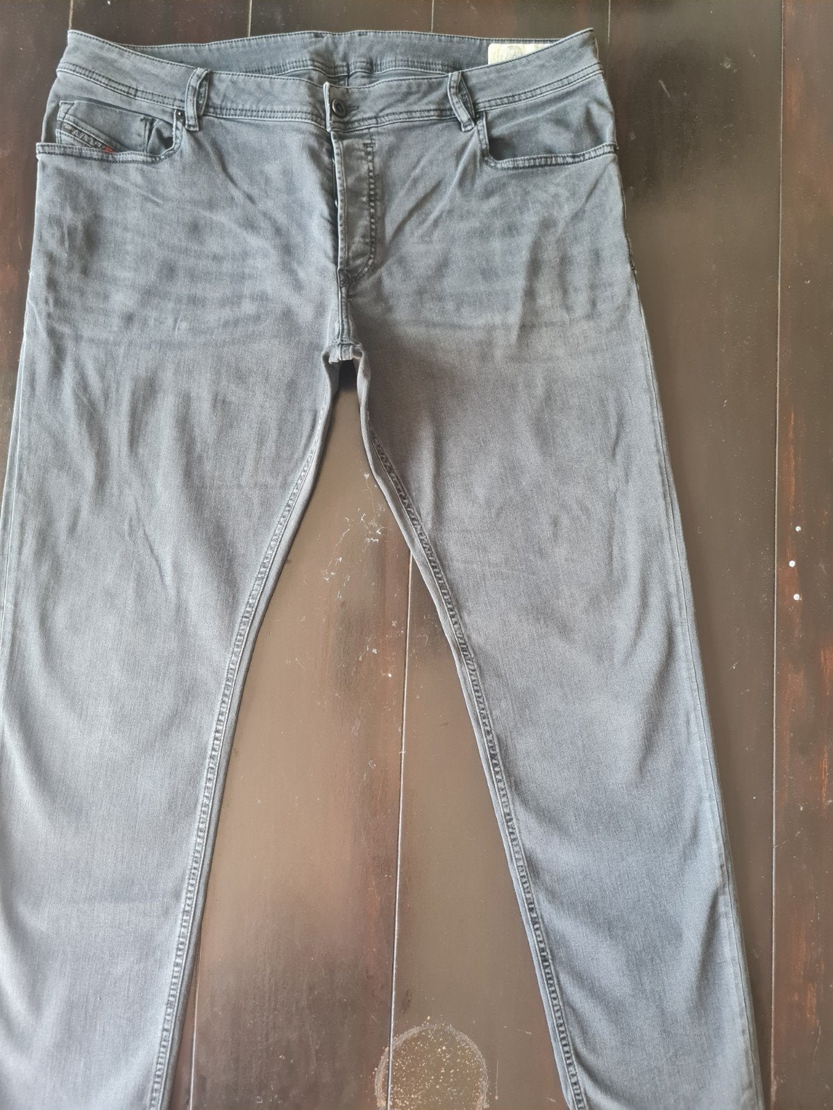 GRIJZE DIESEL SLEENKER SLIM SKINNY STRETCH JEANS SIZE 40/32, Kleding | Heren, Spijkerbroeken en Jeans, Diesel, W32 (confectie 46) of kleiner