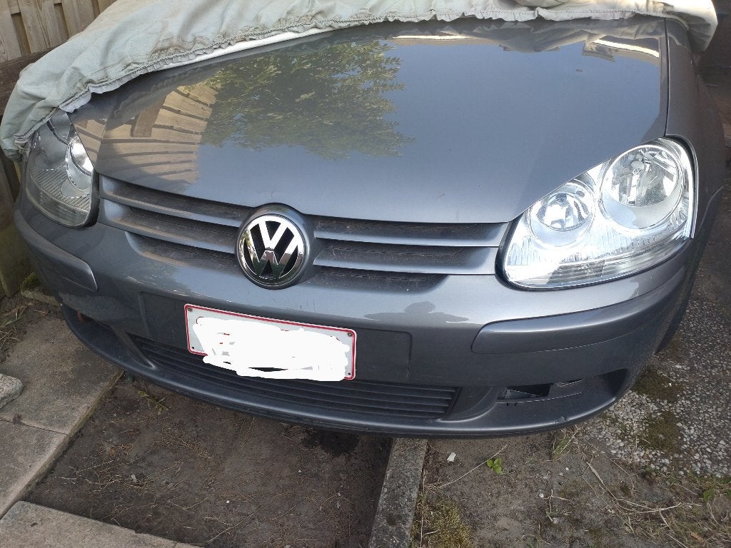 Beschrijving Golf mk5 voorbumper golf5, Ophalen, Volkswagen