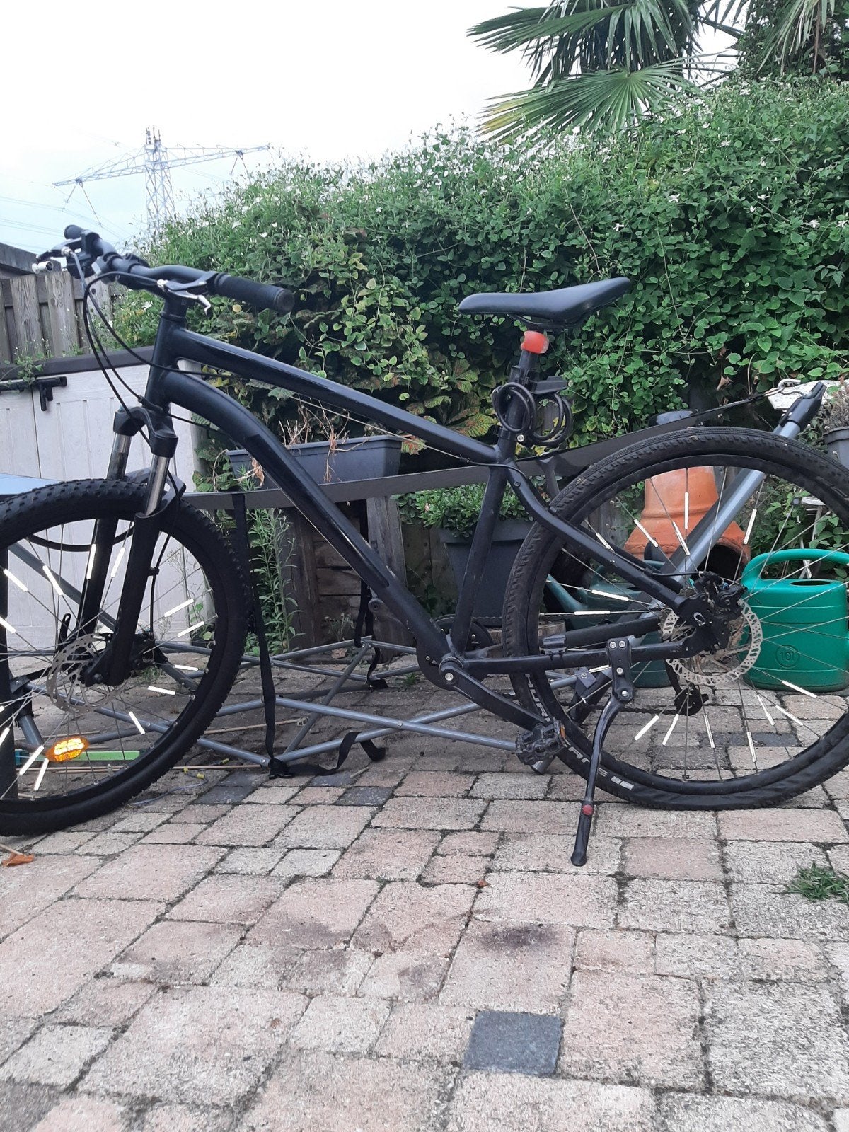Rockrider st120 all black Size L, 57 cm of meer, Ophalen of Verzenden, Zo goed als nieuw, Overige merken