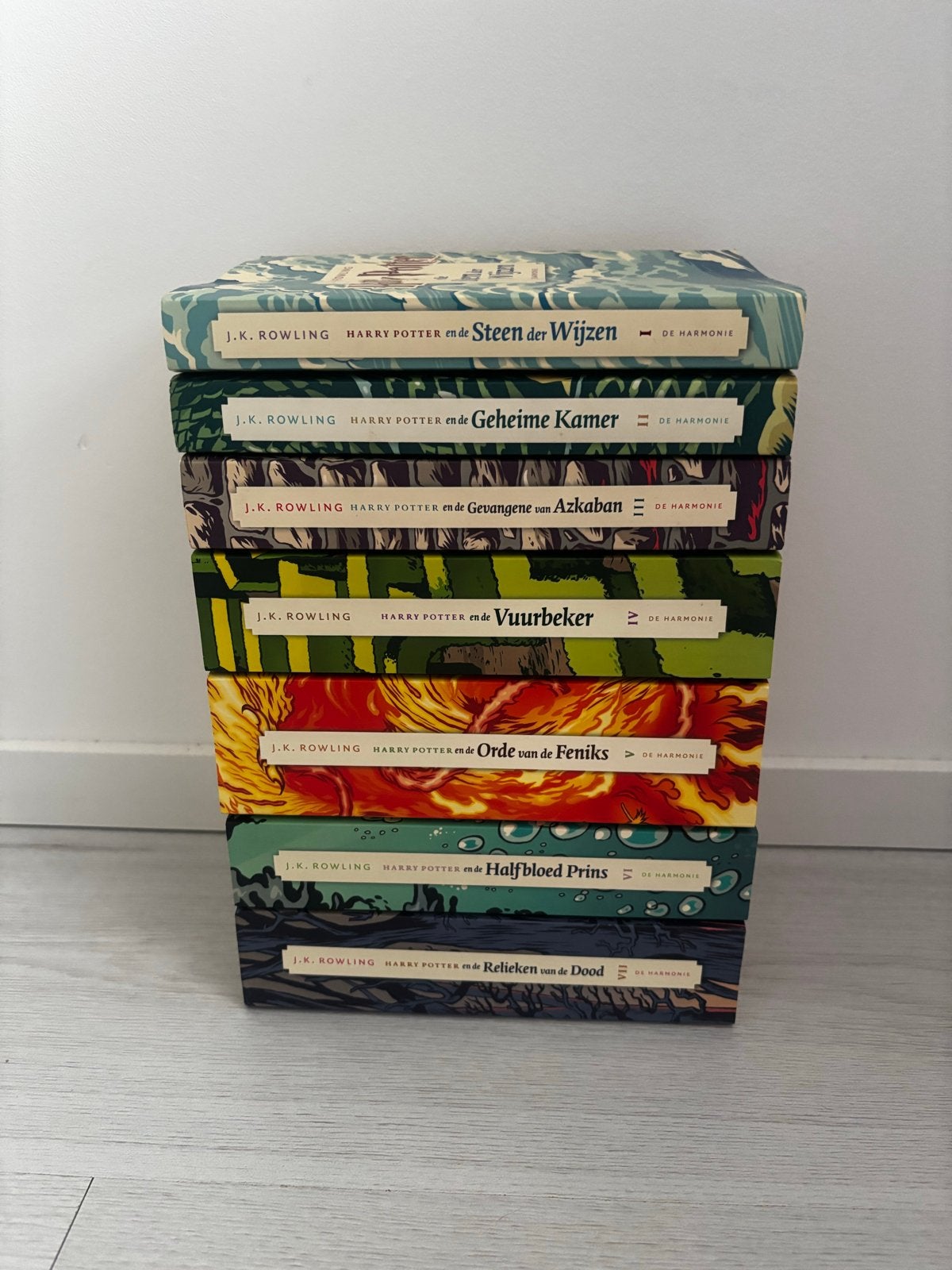 Complete Harry Potter boekenreeks (7 delen), Ophalen of Verzenden, Zo goed als nieuw