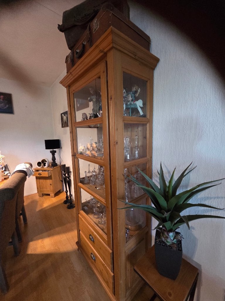 Grenen kast, Ophalen, Gebruikt, 1 of 2 laden, 50 tot 100 cm