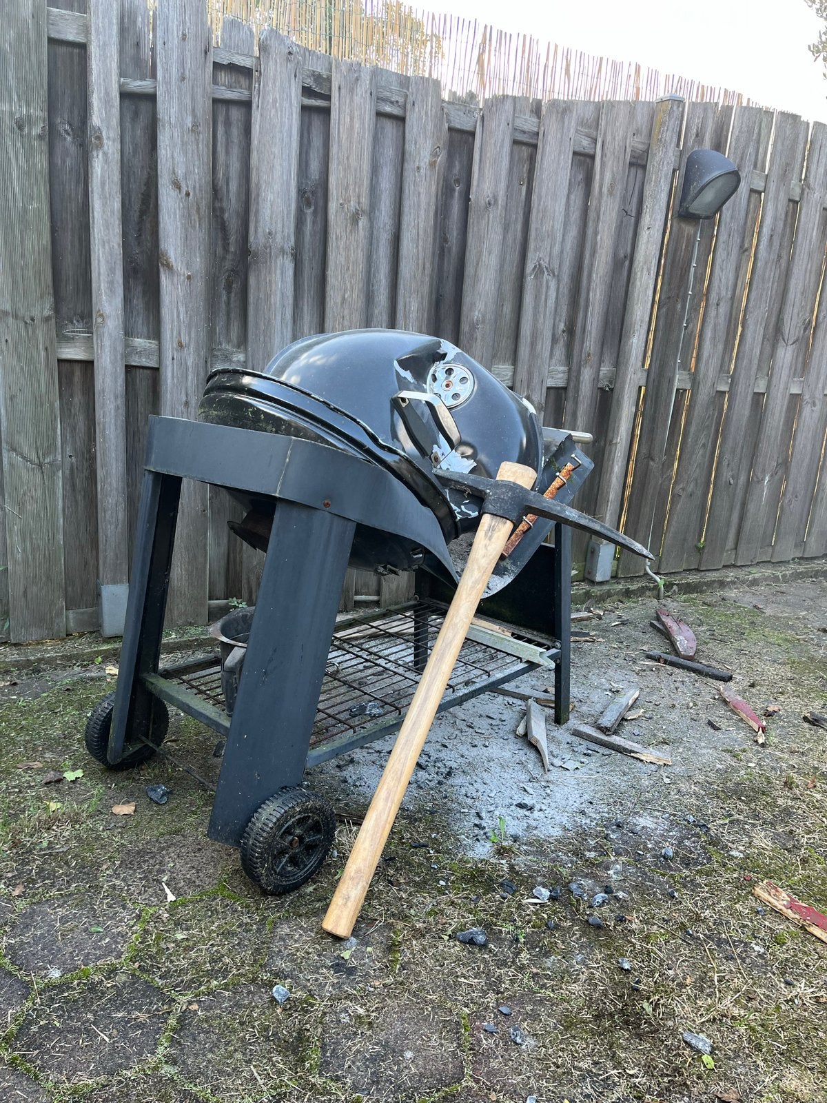 Mooie BBQ, Ophalen of Verzenden, Zo goed als nieuw