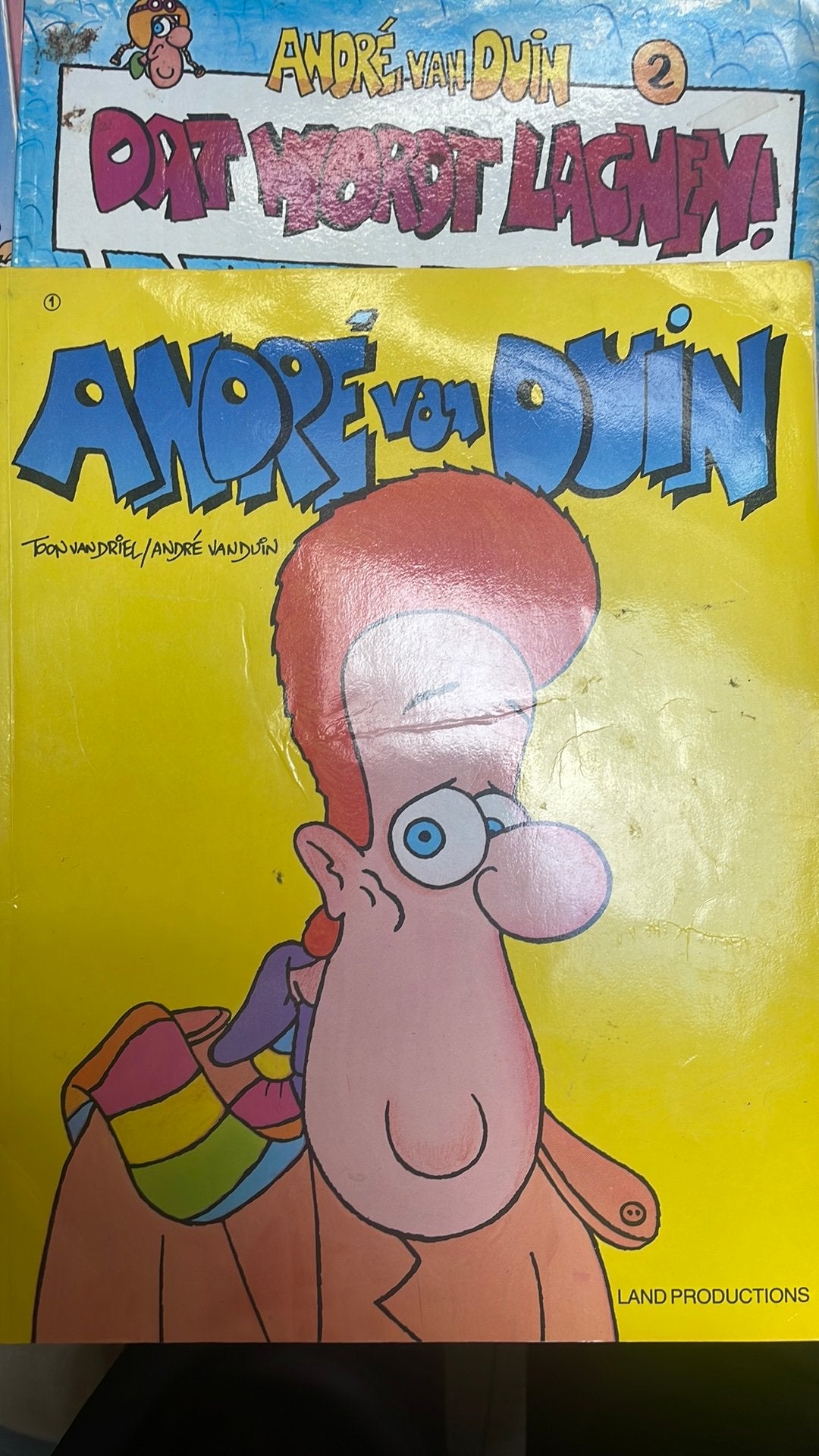 Andre van duin stipboeken, Meerdere stripboeken, Ophalen