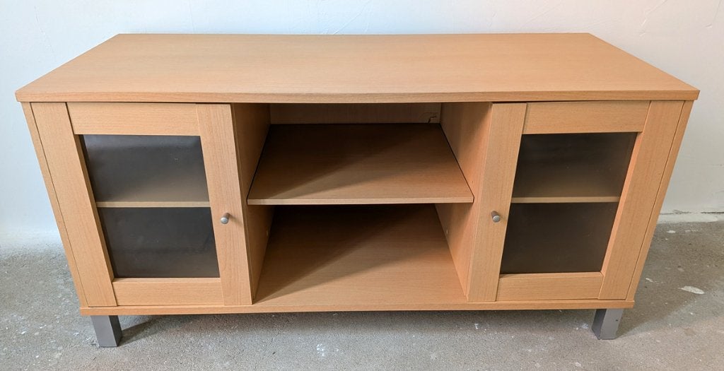 TV meubel, Ophalen, 100 tot 150 cm, Zo goed als nieuw, Minder dan 100 cm