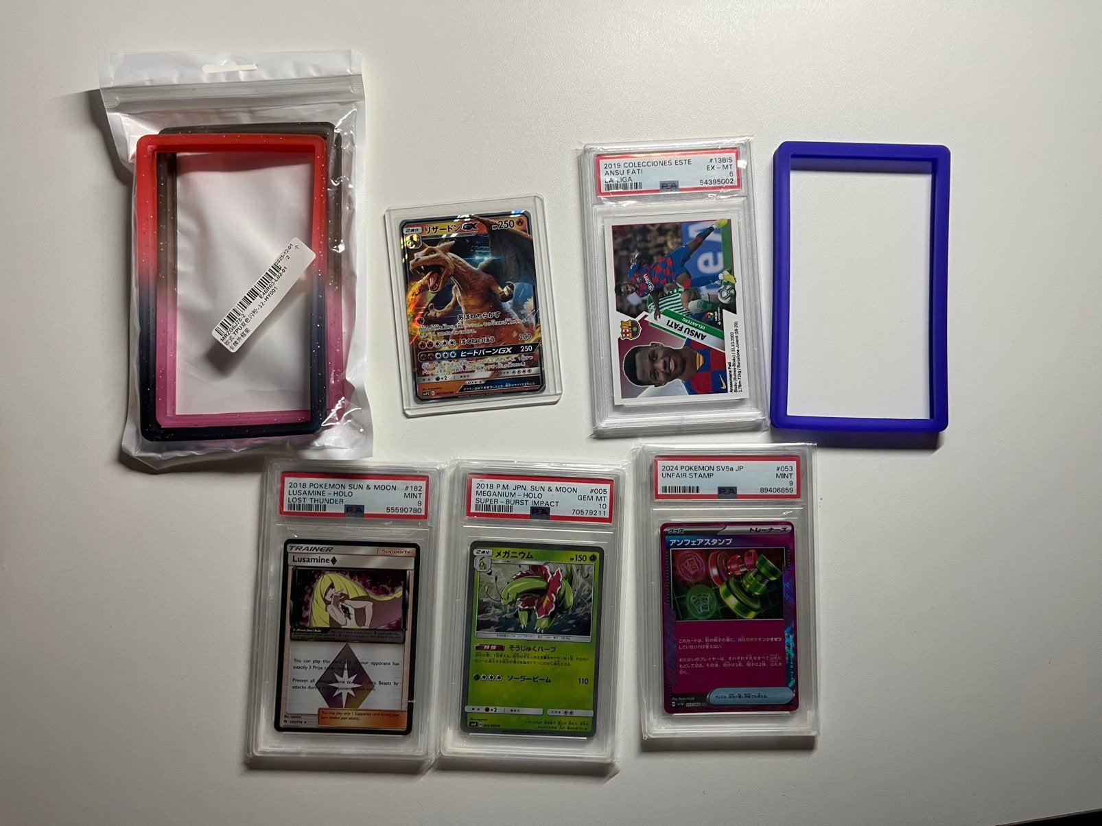 Pokemon PSA slabs, Ophalen of Verzenden, Zo goed als nieuw, Meerdere kaarten