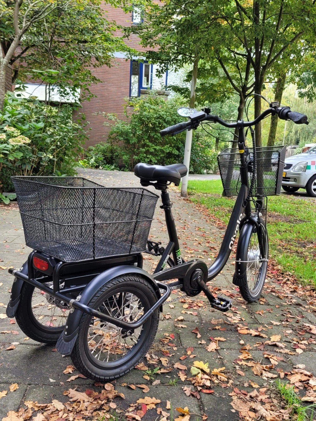 Qivelo Swing elektrische driewieler met manden, Ophalen, Nieuw, Qivelo Swing