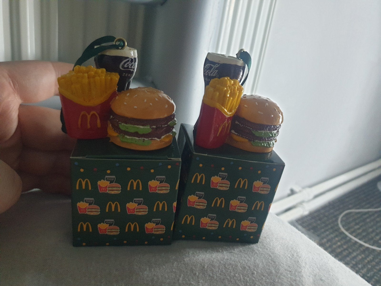 McDonald's Kerstornamenten - Hamburger, Friet & Cola, Ophalen of Verzenden, Zo goed als nieuw
