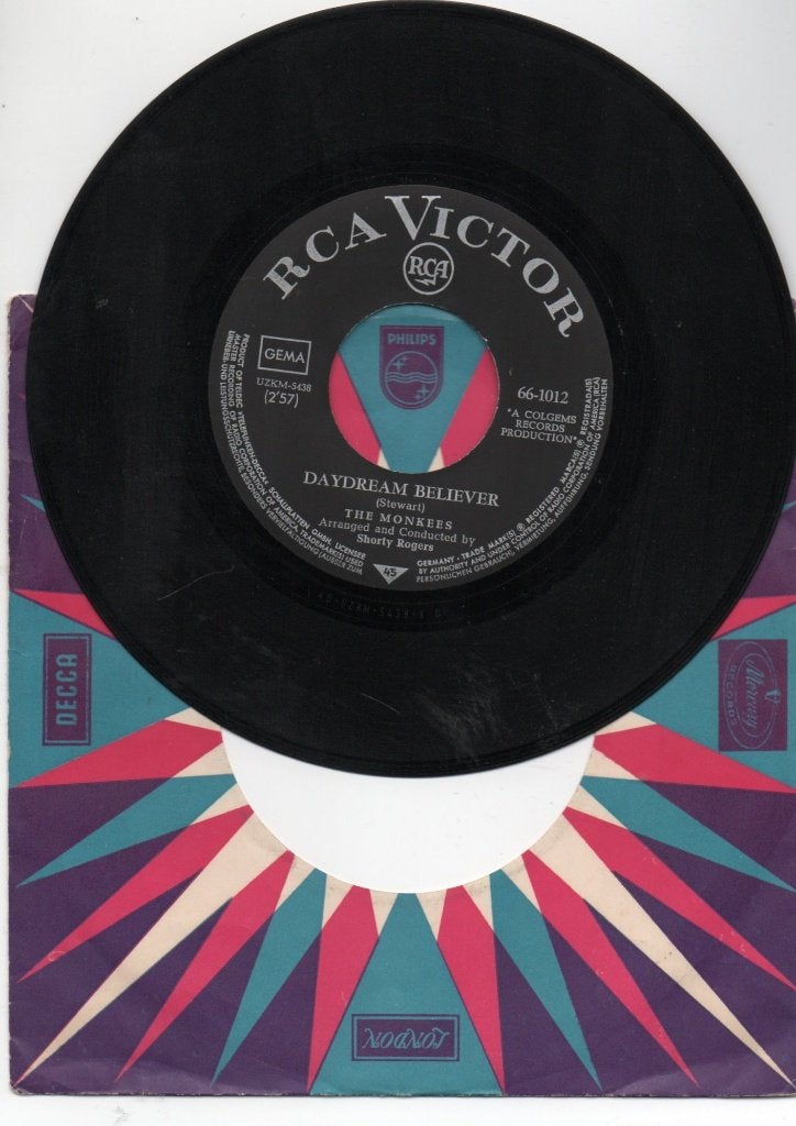 The Monkees - Daydream Believer, Gebruikt, 7 inch, Ophalen of Verzenden, Pop