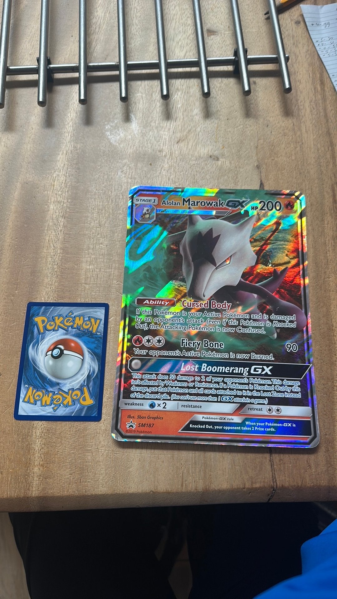 Grote promo kaart marowak, Ophalen of Verzenden, Gebruikt, Losse kaart