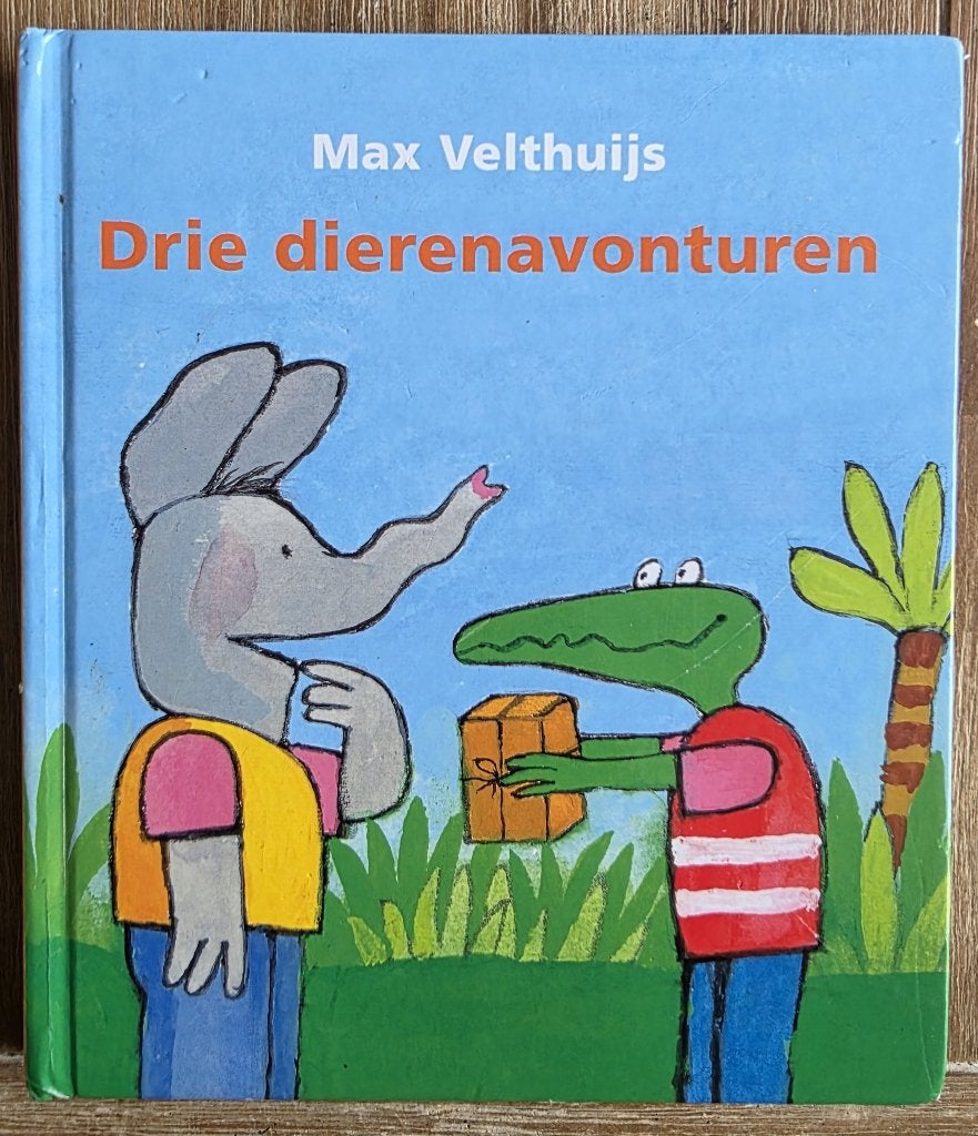 Drie dierenavonturen oa De jager en de haas - M. Velthuijs, Gelezen, Fictie algemeen, Max Velthuijs, Jongen of Meisje