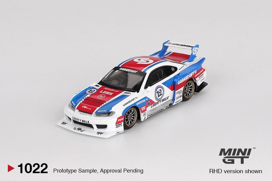 Mini GT Nissan LB-Super Silhouette S15 SILVIA, Www.rubensmodelautos.nl, Auto, Nieuw, Ophalen of Verzenden
