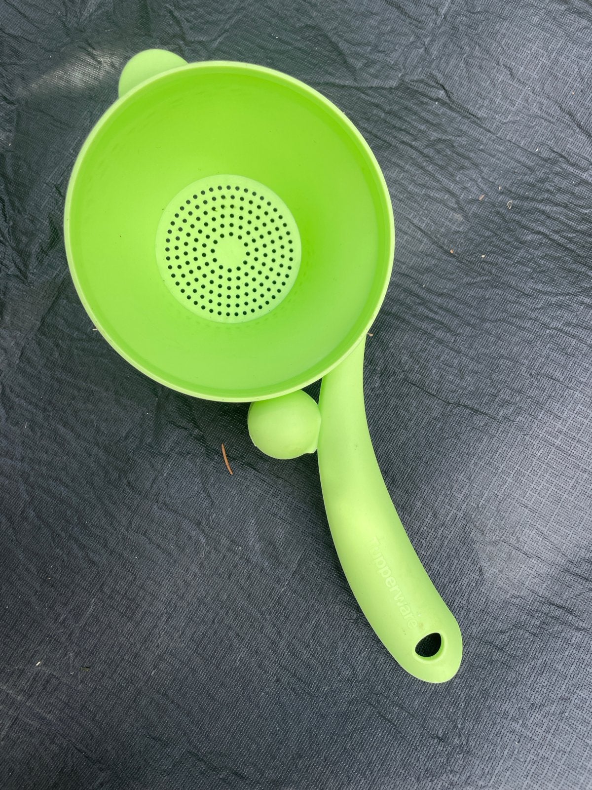 Tupperware Zeef/Vergiet - Groen, Overige typen, Nieuw, Ophalen of Verzenden, Vaatwasserbestendig