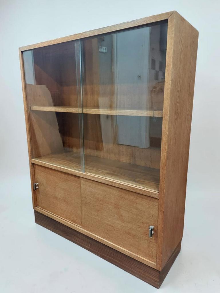 Art deco kastje Vitrinekastje boekenkastje., Antiek en Kunst, Antiek | Meubels | Kasten, Ophalen