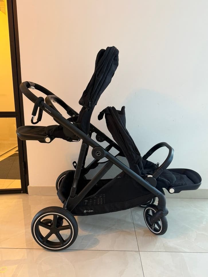 Cybex Gazelle S Duowagen met reiswieg - Zo goed als nieuw, Duowagen, Zo goed als nieuw, Combiwagen, Ophalen