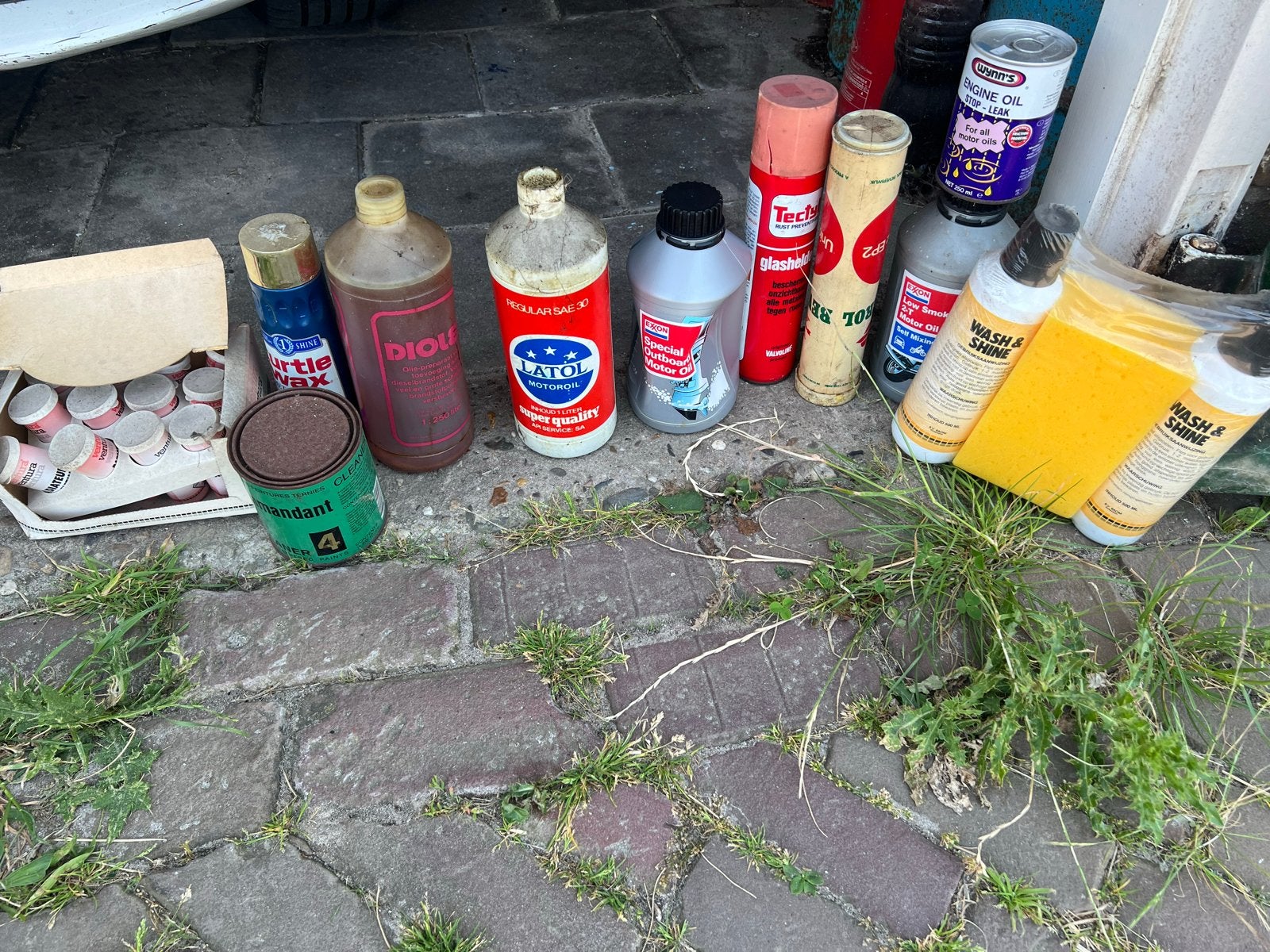 Oude ESSO shop producten 1960-1995 - Collectie, Ophalen, Gebruikt