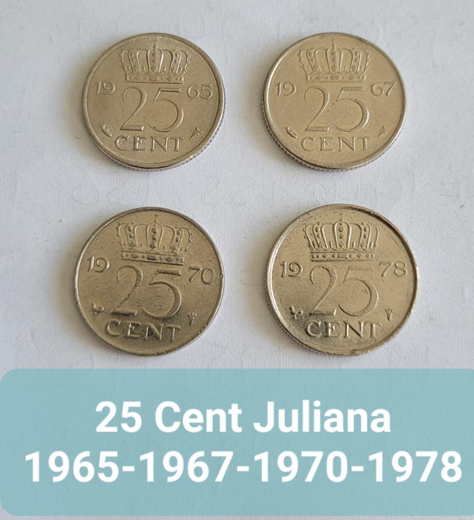 Diverse munten Nederland vanaf 1948, Ophalen of Verzenden