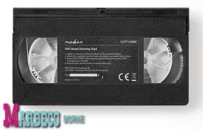 VHS reinigingscassette, Videoband VHS-koppen incl. 20 ml, Alle leeftijden, Ophalen of Verzenden, Nieuw in verpakking, Overige genres