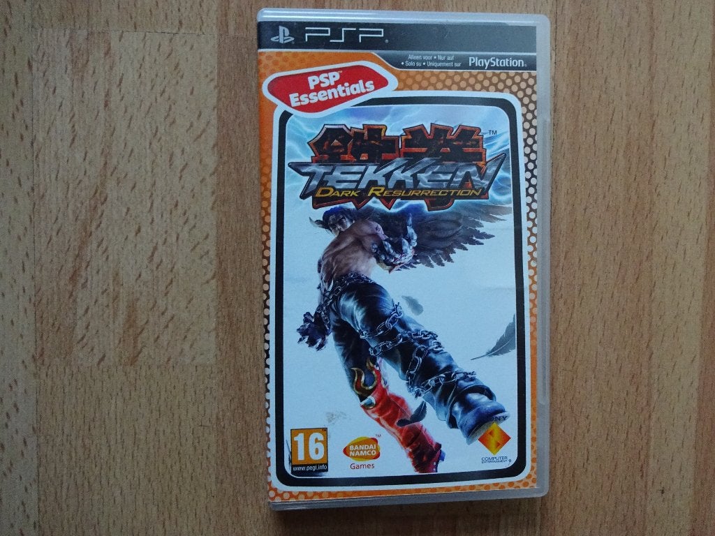 PSP Tekken Dark Resurrection Sony Playstation Portable Game, Gebruikt, Vechten, 2 spelers, Ophalen of Verzenden