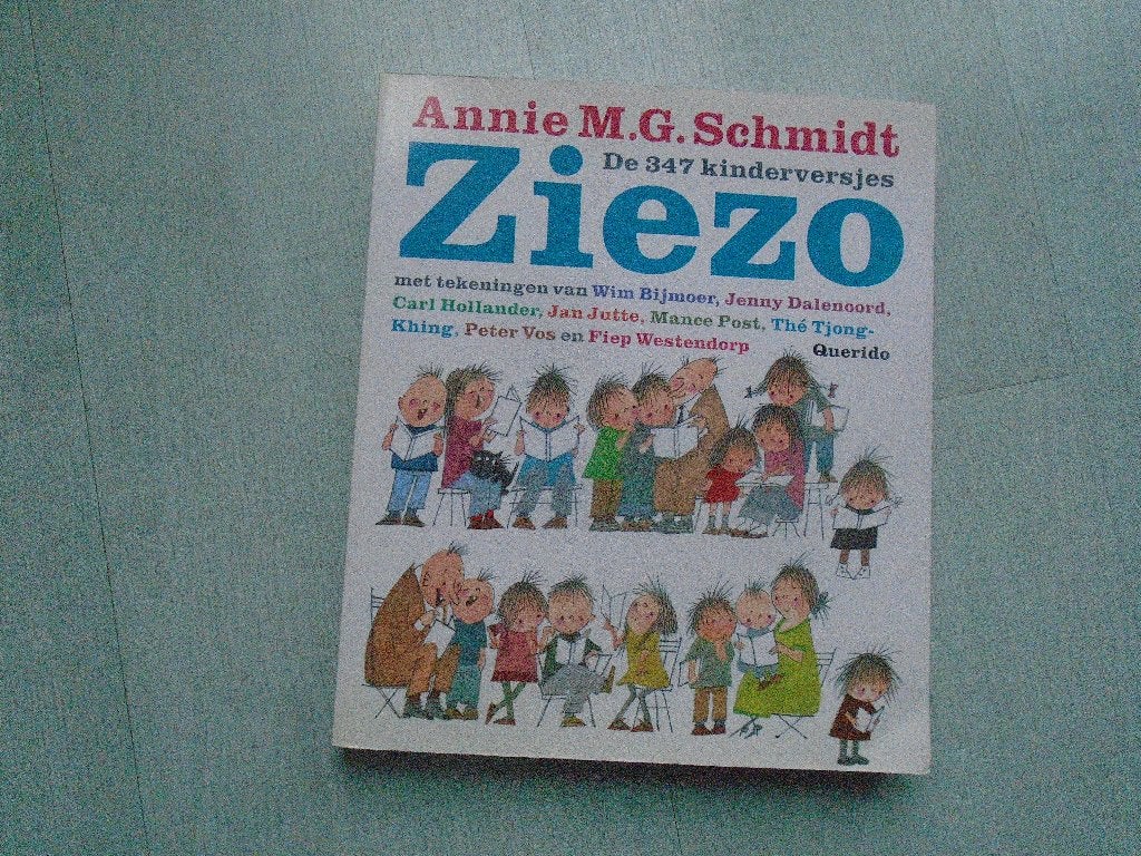ziezo, annie m.g.schmidt, Ophalen of Verzenden, Zo goed als nieuw, Annie M.G. Schmidt, Fictie algemeen