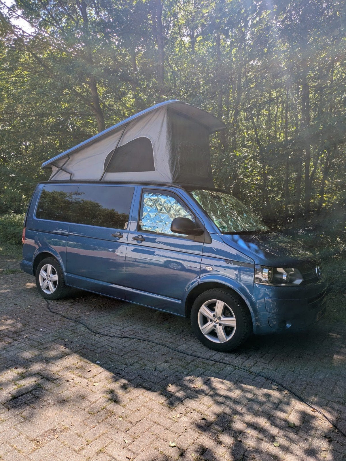 Volkswagen T5 Multivan
7p 2.0 TDI Startline Reimo Campervan, Auto's, Volkswagen, Particulier, Multivan, ABS, Achteruitrijcamera
