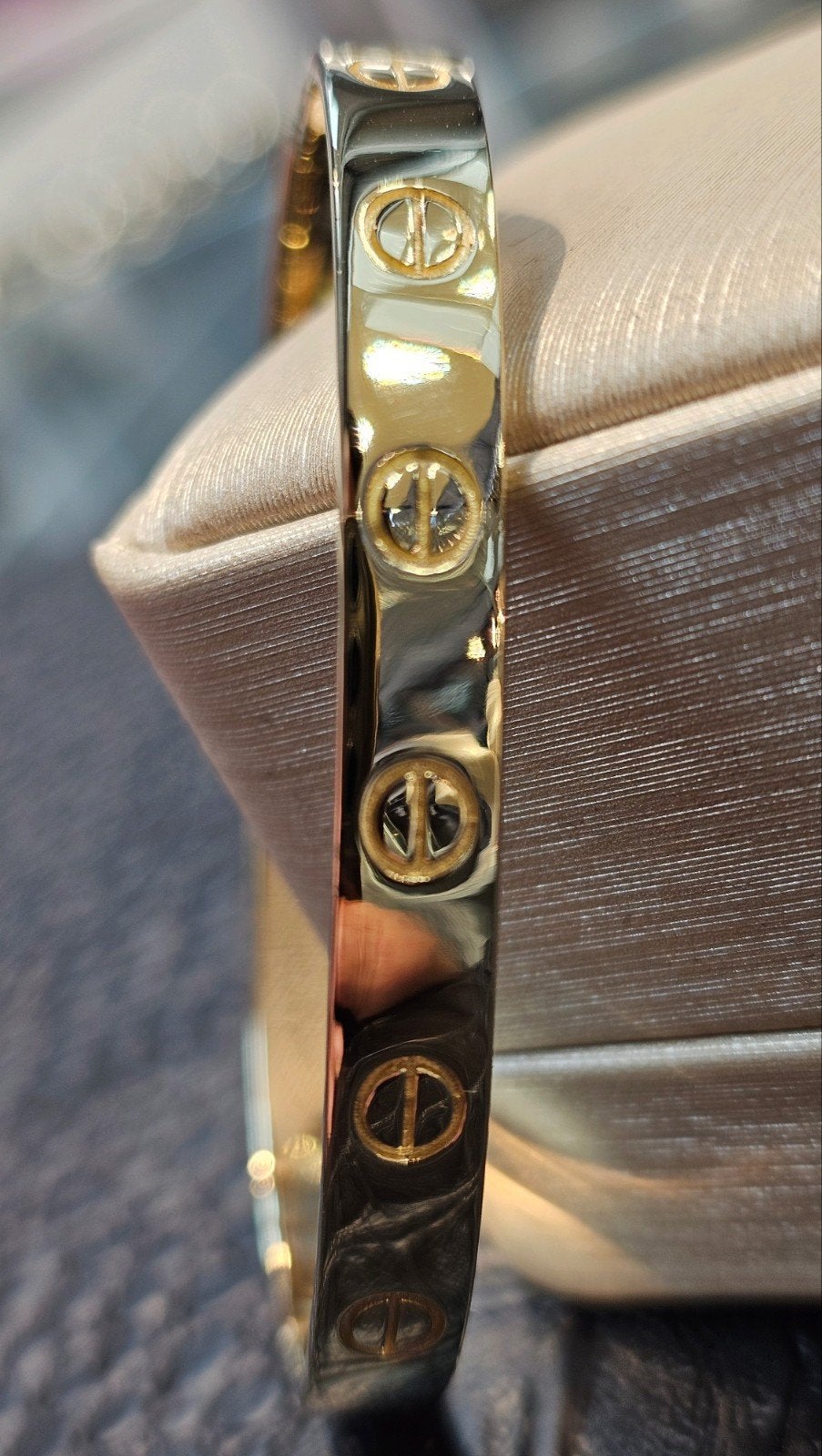 Prachtige 14k massieve Cartier Love-armband met schroef, Ophalen of Verzenden, Zo goed als nieuw, Goud, Goud