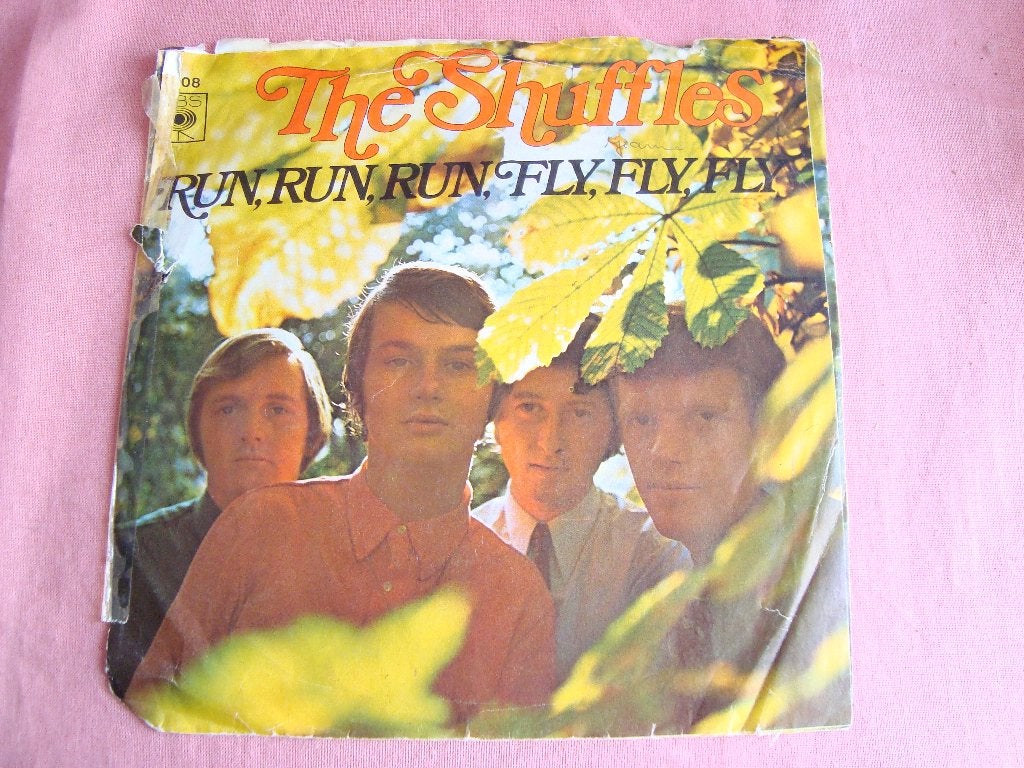 The shuffles,run,run,run,fly,fly,fly, Ophalen of Verzenden, Zo goed als nieuw, Pop
