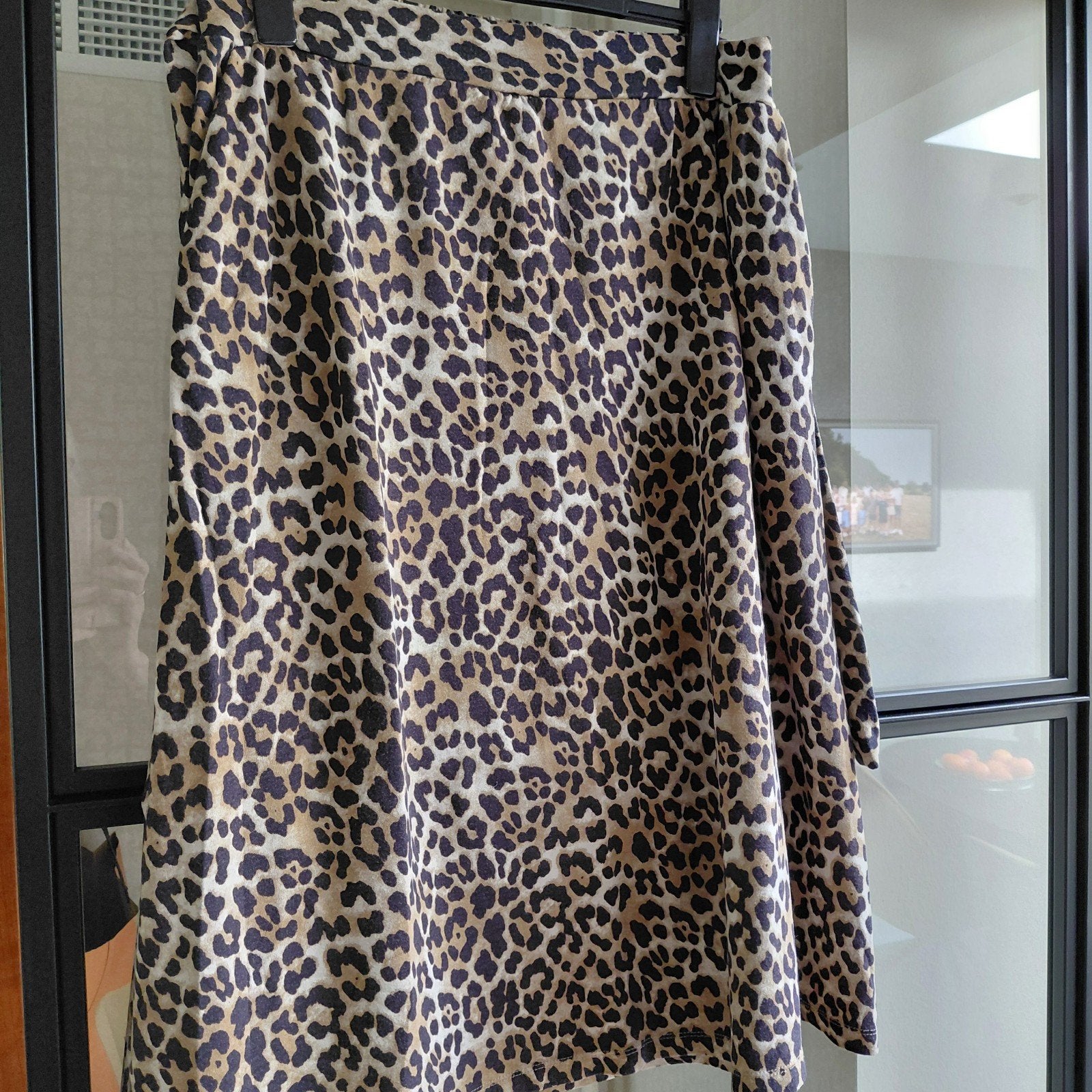 Damesrok maat L  tijgerprint, Kleding | Dames, Rokken, Maat 38/40 (M), Bruin, Ophalen of Verzenden, Zo goed als nieuw