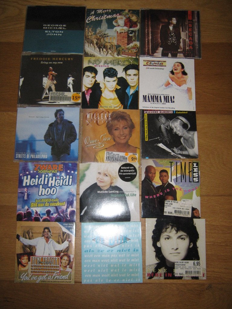 CD singeltjes, Overige genres, Ophalen of Verzenden, Zo goed als nieuw, Beschermende buitenhoes