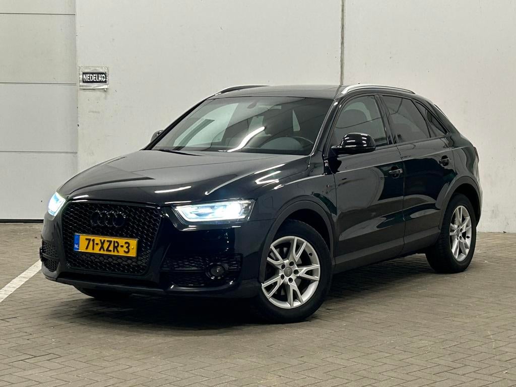 Audi Q3 2.0 TFSI Quattro Pro Line |NAP|ONDERHOUDSBOEKJE|PANO, Auto's, Audi, Automaat, Zwart, 4 cilinders, Panoramadak