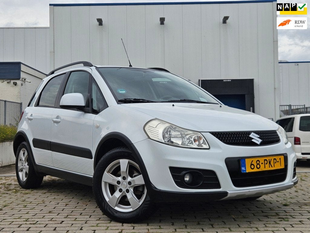 Suzuki SX4 1.6 Exclusive Metallic Airco Stoelverw NAP APK!, Voorwielaandrijving, Stof, Gebruikt, Zwart