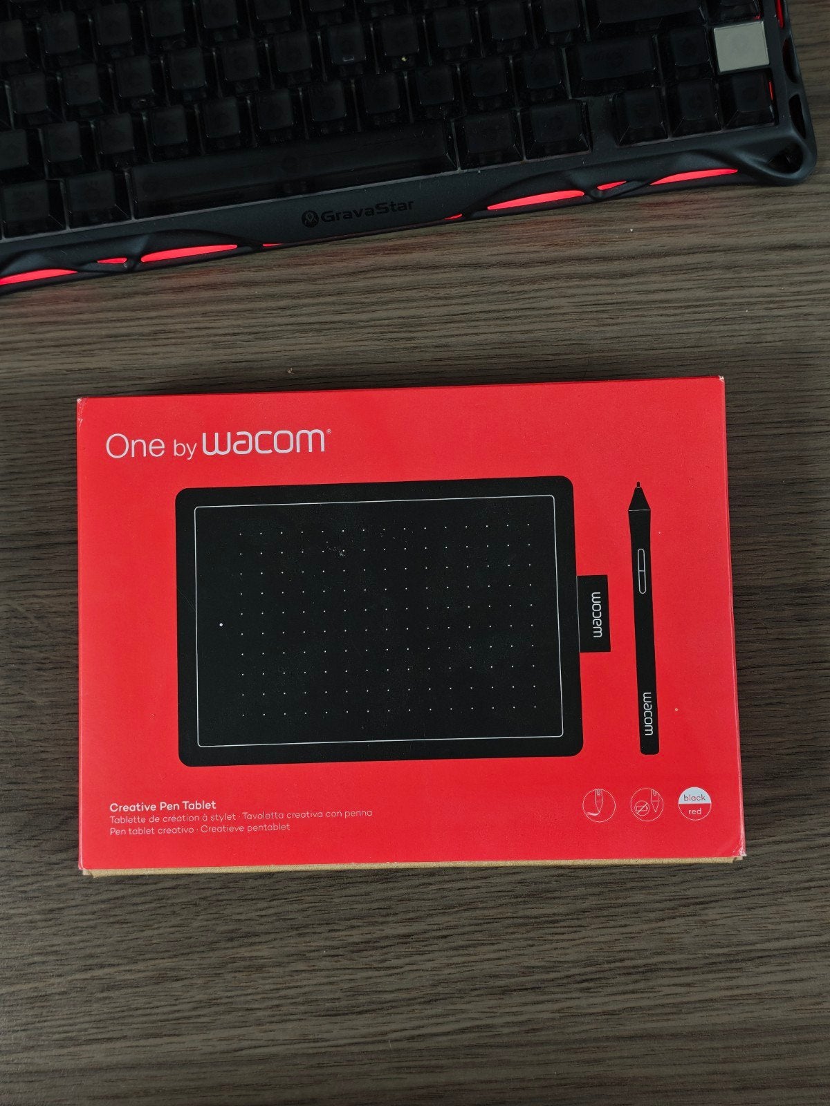 One by Wacom Medium Tablet - CTL-472, Ophalen of Verzenden, Zo goed als nieuw, Bedraad, Wacom