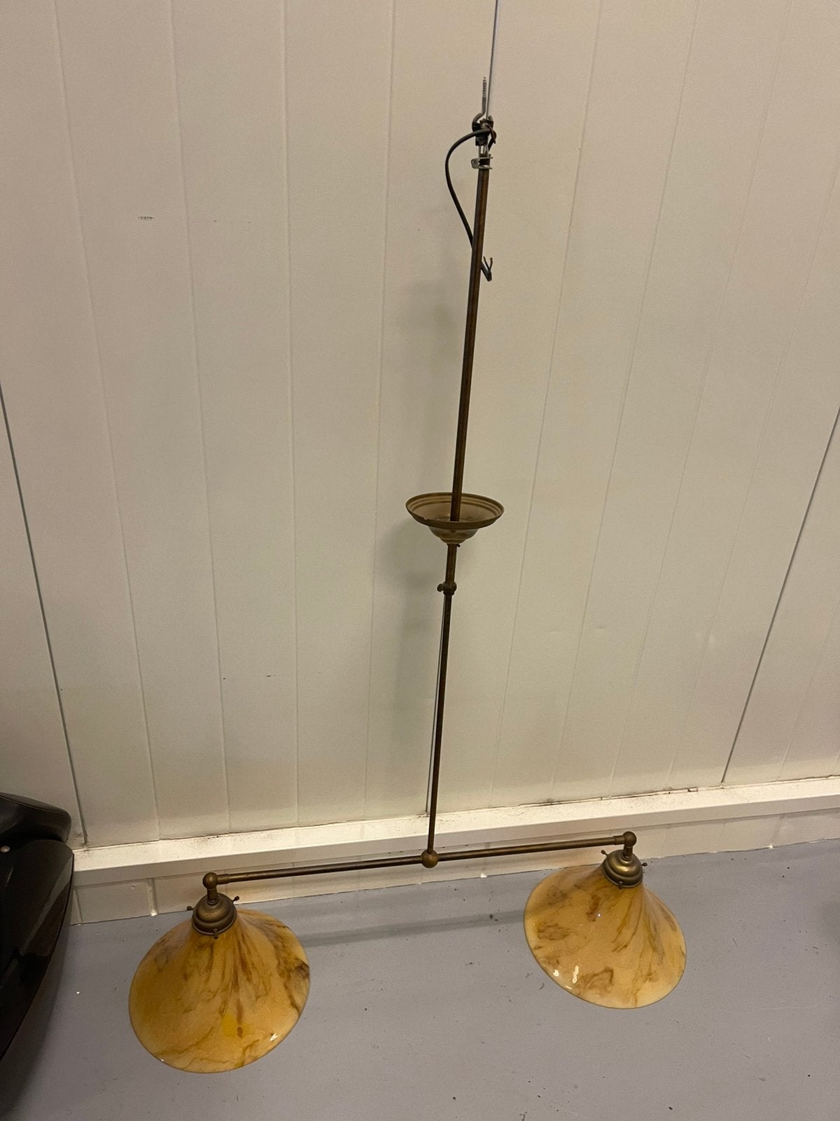 Klassieke hanglamp in goede staat (vintage), Ophalen, Gebruikt
