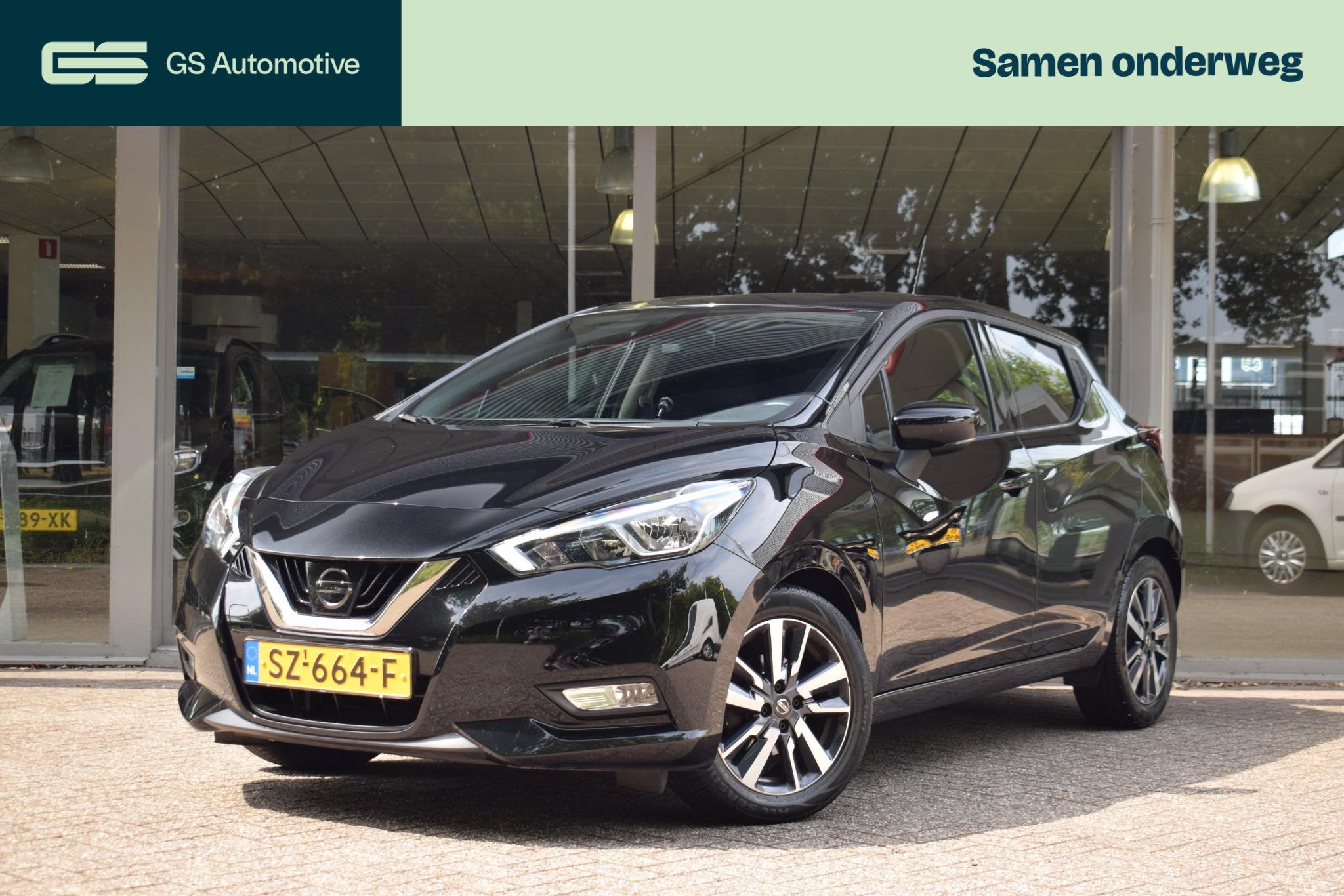 Nissan Micra 0.9 IG-T N-Connecta |NAV|CAMERA|LMV|PDC|ECC|, Auto's, Nissan, Bedrijf, Te koop, Micra, ABS, Achteruitrijcamera, Airbags